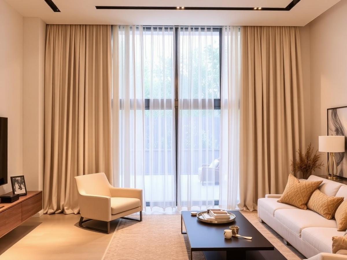 Motorised curtain enquiries — illustrative image